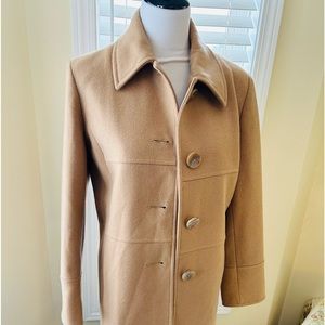 Beautiful knee length wool coat